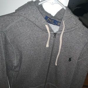 Gray ralph lauren sweater M
